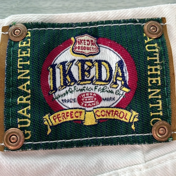 Vintage Ikeda cut off button fly shorts - Picture 4 of 7